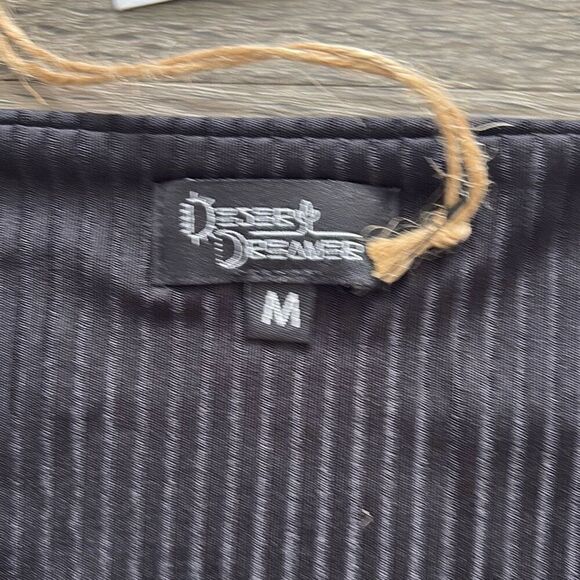 🐿️ NWT Urban Outfitters Desert Dreamer Black Embroidered Bikini Bottoms Medium - Picture 2 of 5